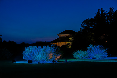 サウンド&ライトショー「萩ト光ノ風雅」